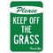 Signmission Safety Sign, 12 in Height, Aluminum, 18 in Length, 24872 A-1218-24872 - alternate 1